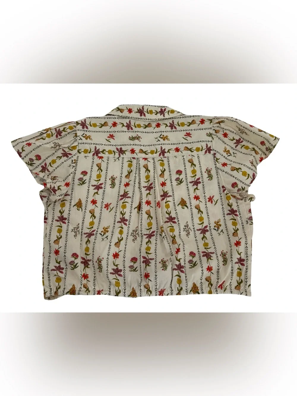 NWT Philosophy Republic Floral Cotton Top Maxi Skirt 2 Piece Set Large